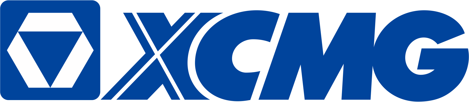 XCMG crane rental fleet logo — Richi Crane Service India